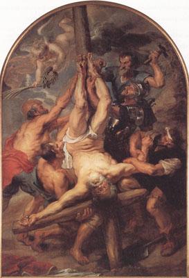 Peter Paul Rubens The Crucifixion of St Peter (mk01) Germany oil painting art